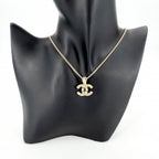 Chanel Necklace CC Logo Pendant Long — view 2