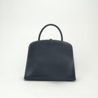 Hermes Dalvy MM Tote Lycee Blueroy Navy Silver Handbag — view 3