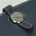 Hermes Dalvy MM Tote Lycee Blueroy Navy Silver Handbag — view 7