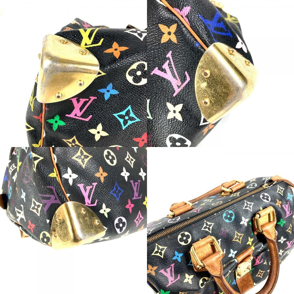 Louis Vuitton Handbag Speedy 30 Monogram Multicolor Canvas — view 8