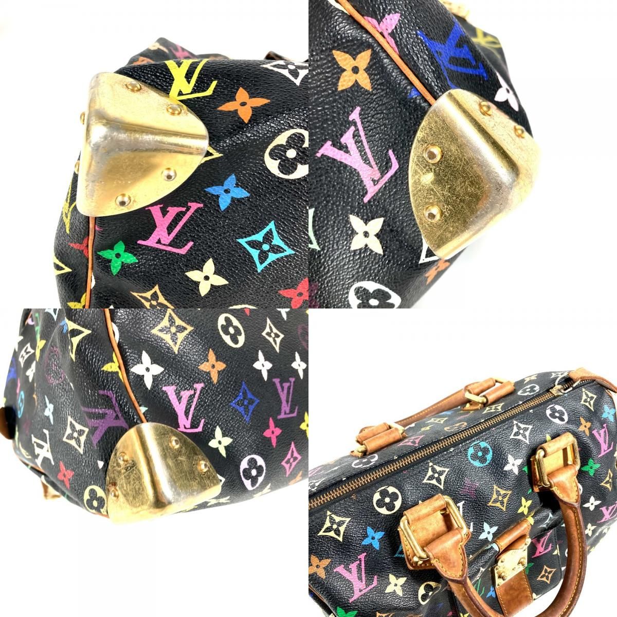 Louis Vuitton Handbag Speedy 30 Monogram Multicolor Canvas — view 8