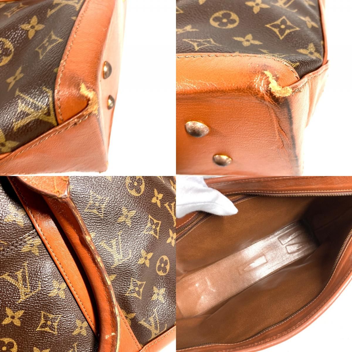 Louis Vuitton Shoulder Bag Weekend PM Monogram Canvas Brown — view 8