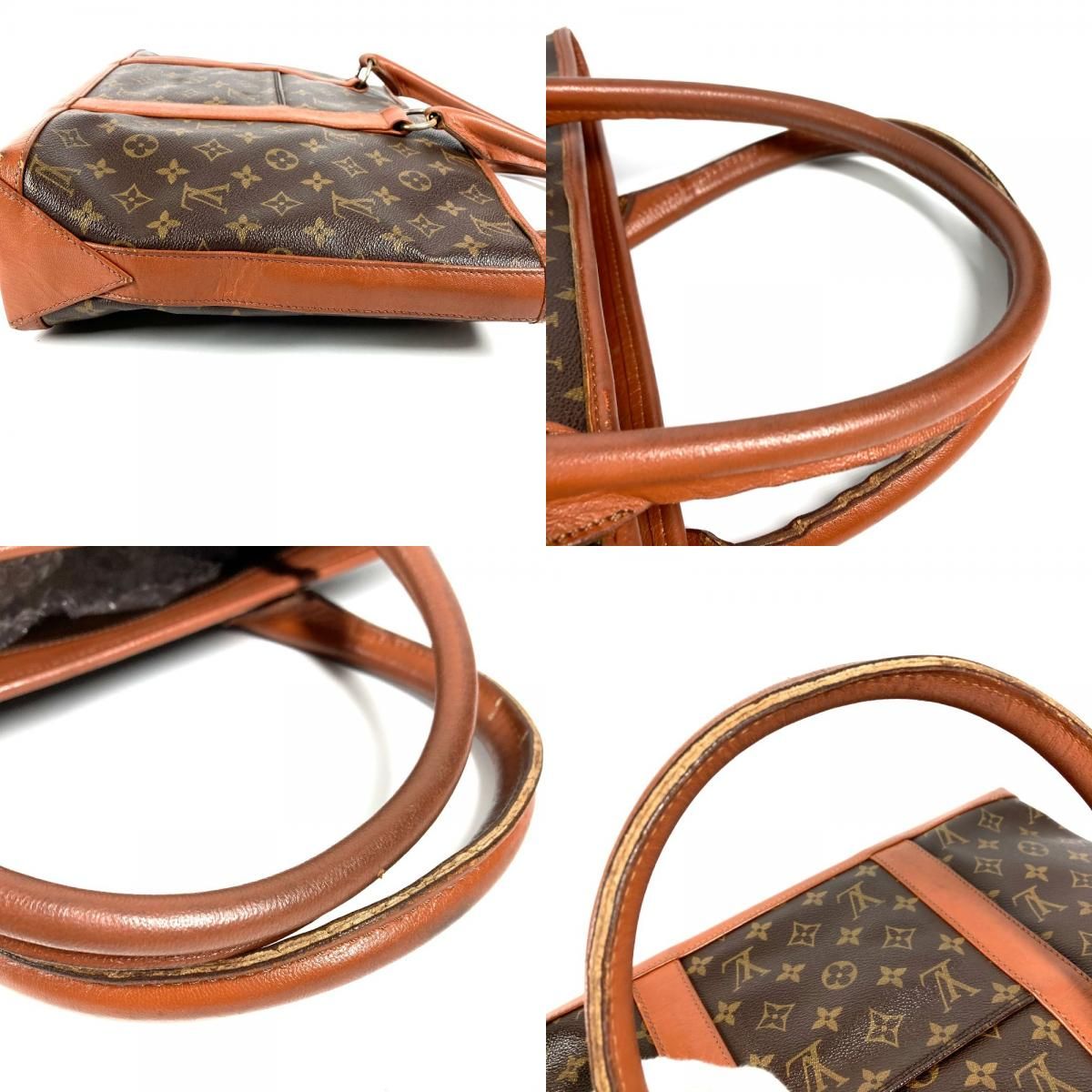 Louis Vuitton Shoulder Bag Weekend PM Monogram Canvas Brown — view 7