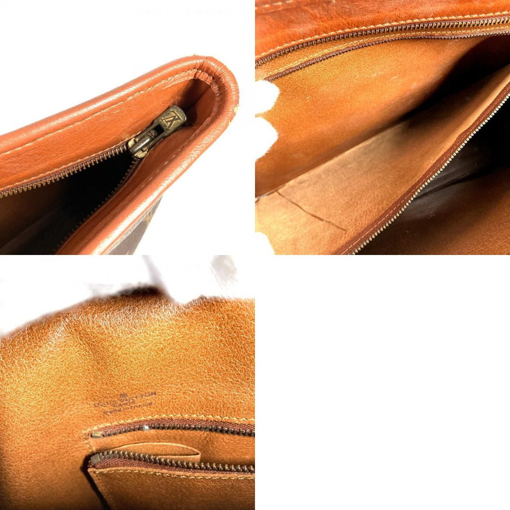 Louis Vuitton Shoulder Bag Weekend PM Monogram Canvas Brown — view 9