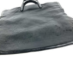 Loewe Handbag Logo Vertical Shape Tote Leather Black — view 5
