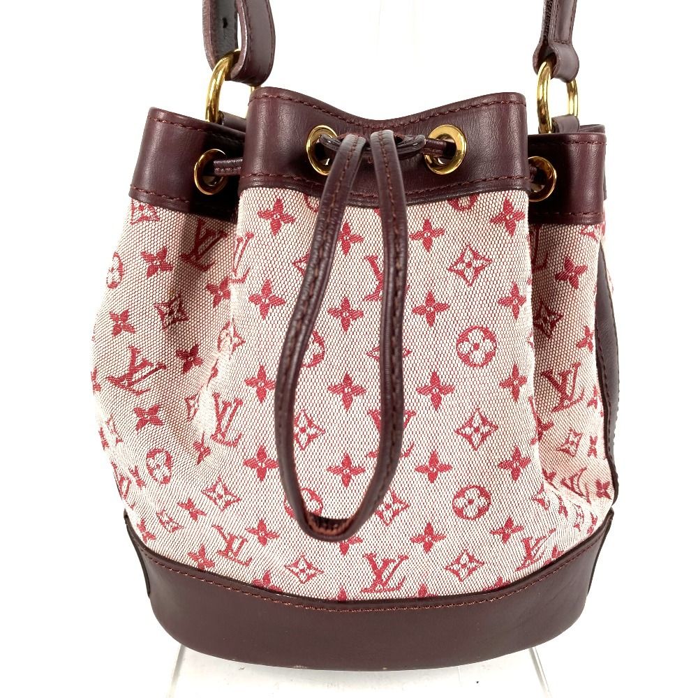 Louis Vuitton Shoulder Bag Noelli Monogram Mini Canvas Cerise Red — view 2