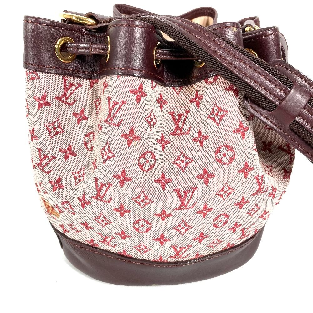 Louis Vuitton Shoulder Bag Noelli Monogram Mini Canvas Cerise Red — view 4