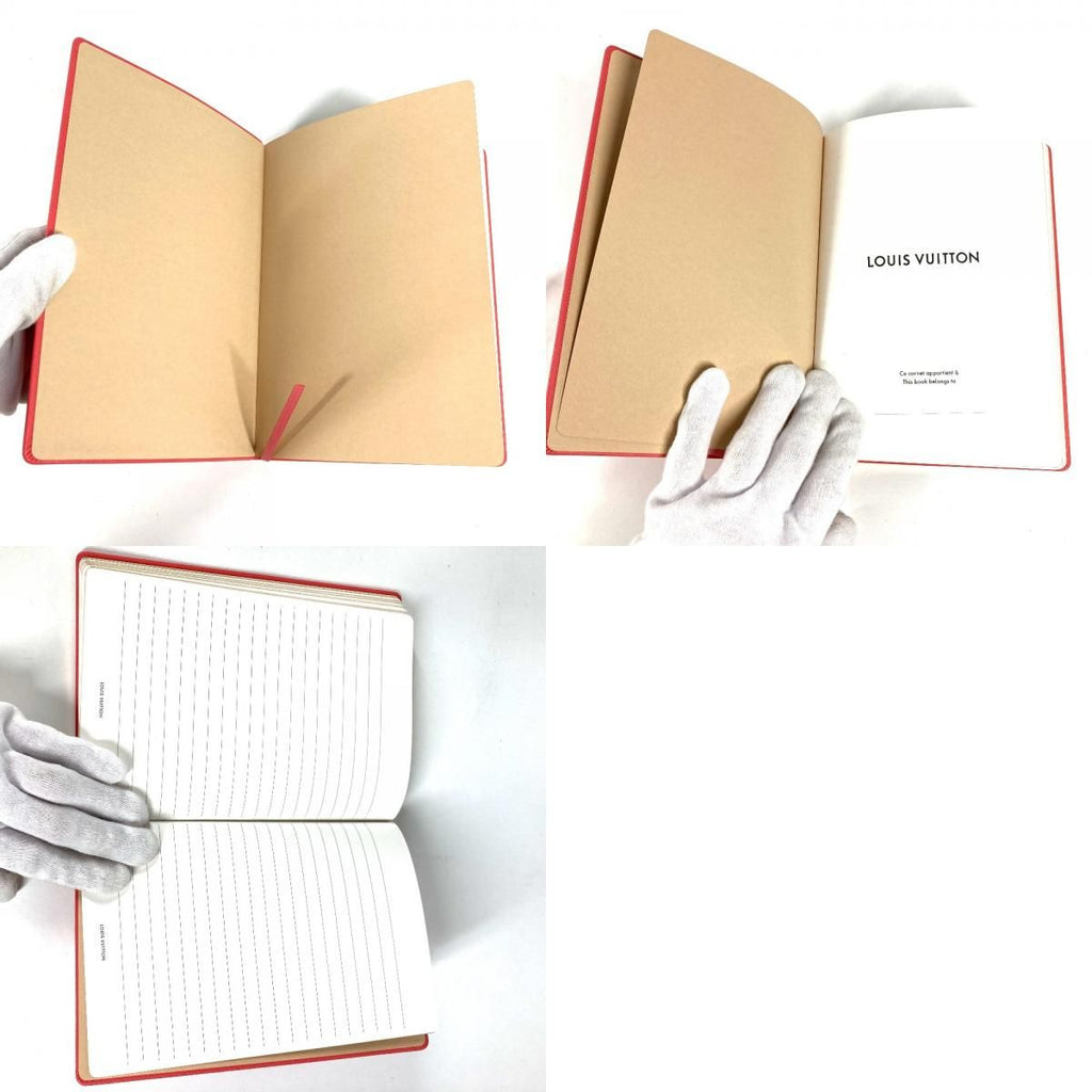 Louis Vuitton Notebook Cahiers Clemence Vivienne Leather Pink — view 9