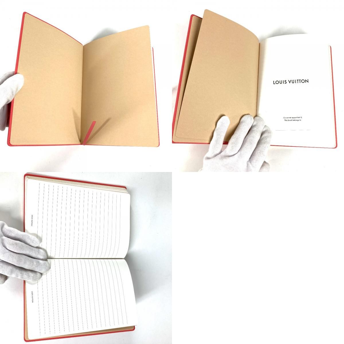 Louis Vuitton Notebook Cahiers Clemence Vivienne Leather Pink — view 9
