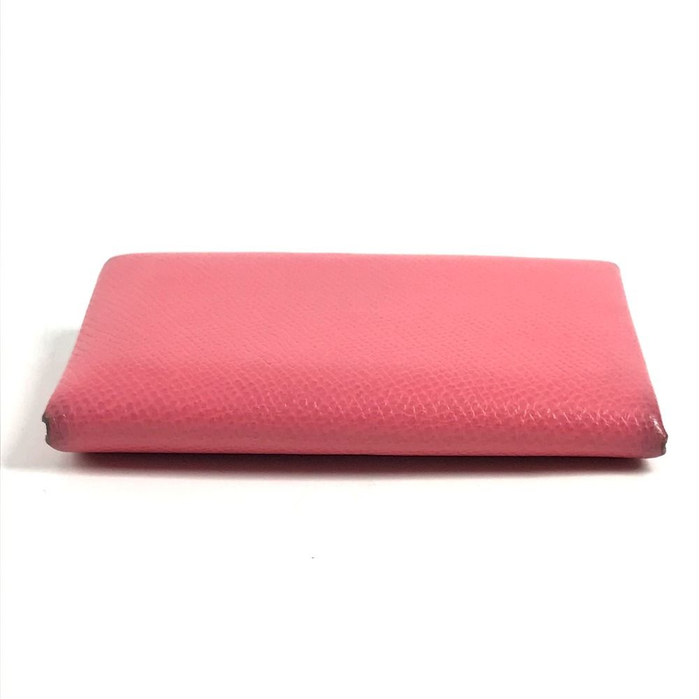 Hermes Bifold Wallet Calvi Duo Epsom Rose Azalea Pink — view 6