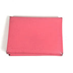 Hermes Bifold Wallet Calvi Duo Epsom Rose Azalea Pink — view 3