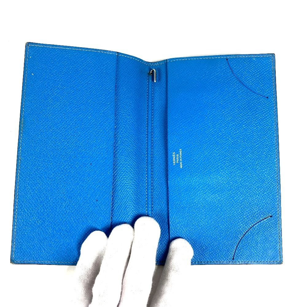 Hermes Notebook Cover Agenda Vision Epsom Blue — view 7