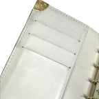 Louis Vuitton Notebook Cover Agenda PM Suhali Leather White — view 2