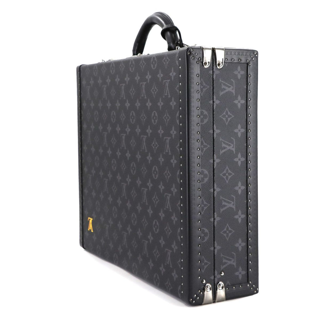 Louis Vuitton Monogram Eclipse President Clasol 45 Trunk Case — view 4