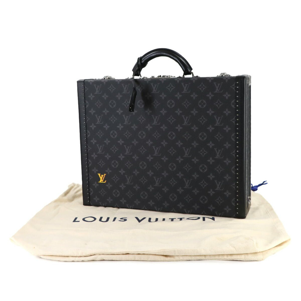 Louis Vuitton Monogram Eclipse President Clasol 45 Trunk Case — view 2