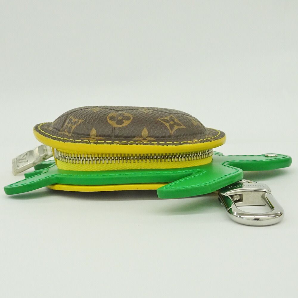 Louis Vuitton Charm Coin Case Turtle Tortoise Monogram Leather — view 6