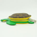 Louis Vuitton Charm Coin Case Turtle Tortoise Monogram Leather — view 4