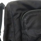 Prada Triangle Logo Nylon Messenger Shoulder Bag Black Aa — view 7