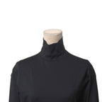 Gucci Vintage M Jersey High Neck Long Sleeve Hat Black — view 3