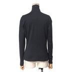 Gucci Vintage M Jersey High Neck Long Sleeve Hat Black — view 2