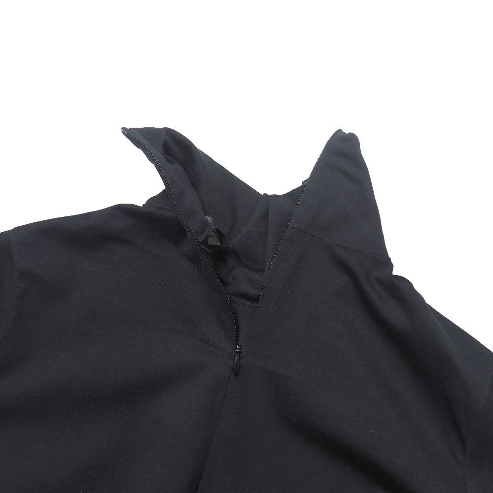 Gucci Vintage M Jersey High Neck Long Sleeve Hat Black — view 4