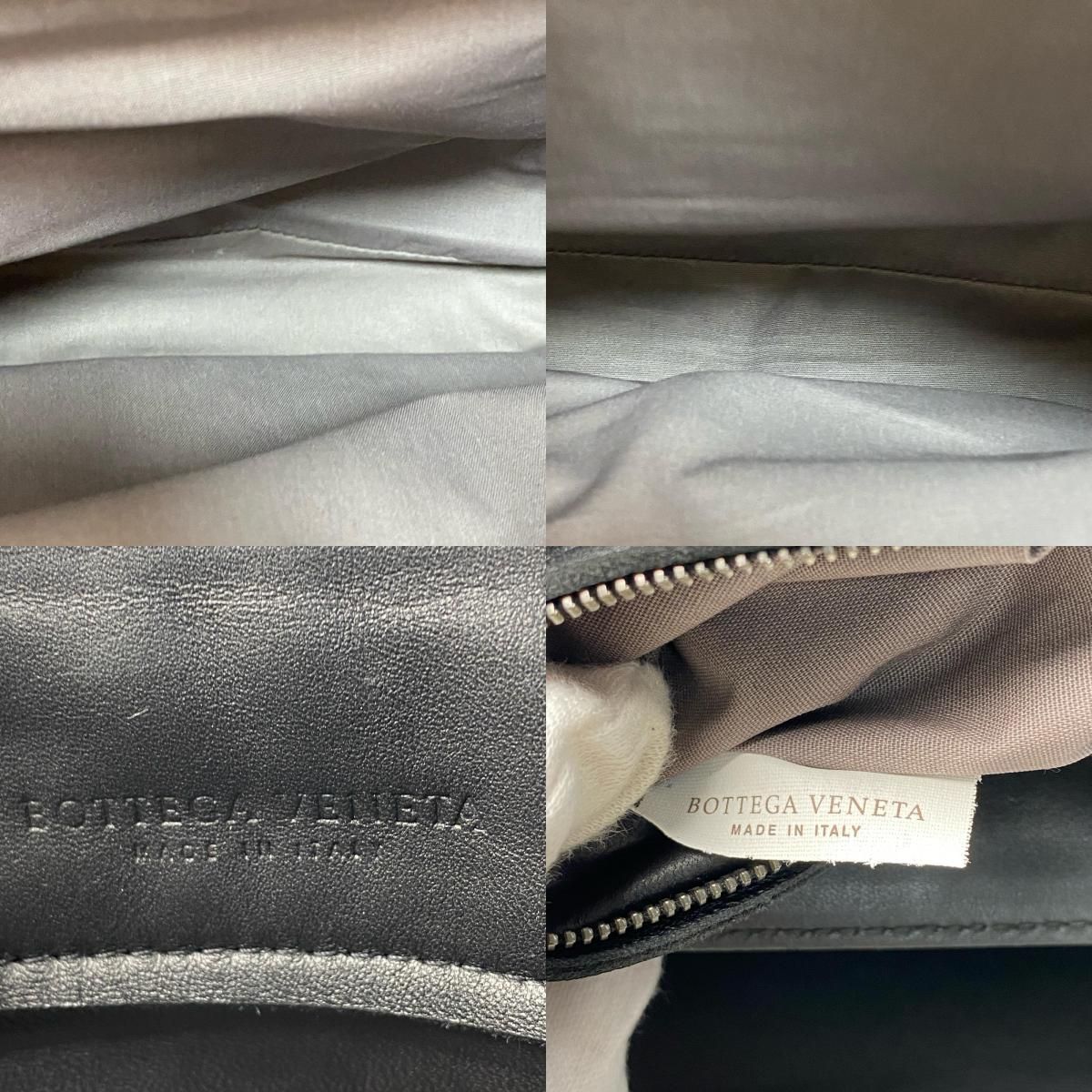 Bottega Veneta Business Briefcase Leather Black — view 8