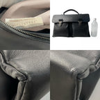 Bottega Veneta Business Briefcase Leather Black — view 9