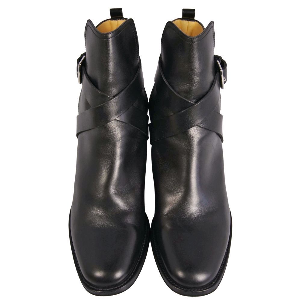 Hermes Boots Short Leather Shoes — view 4