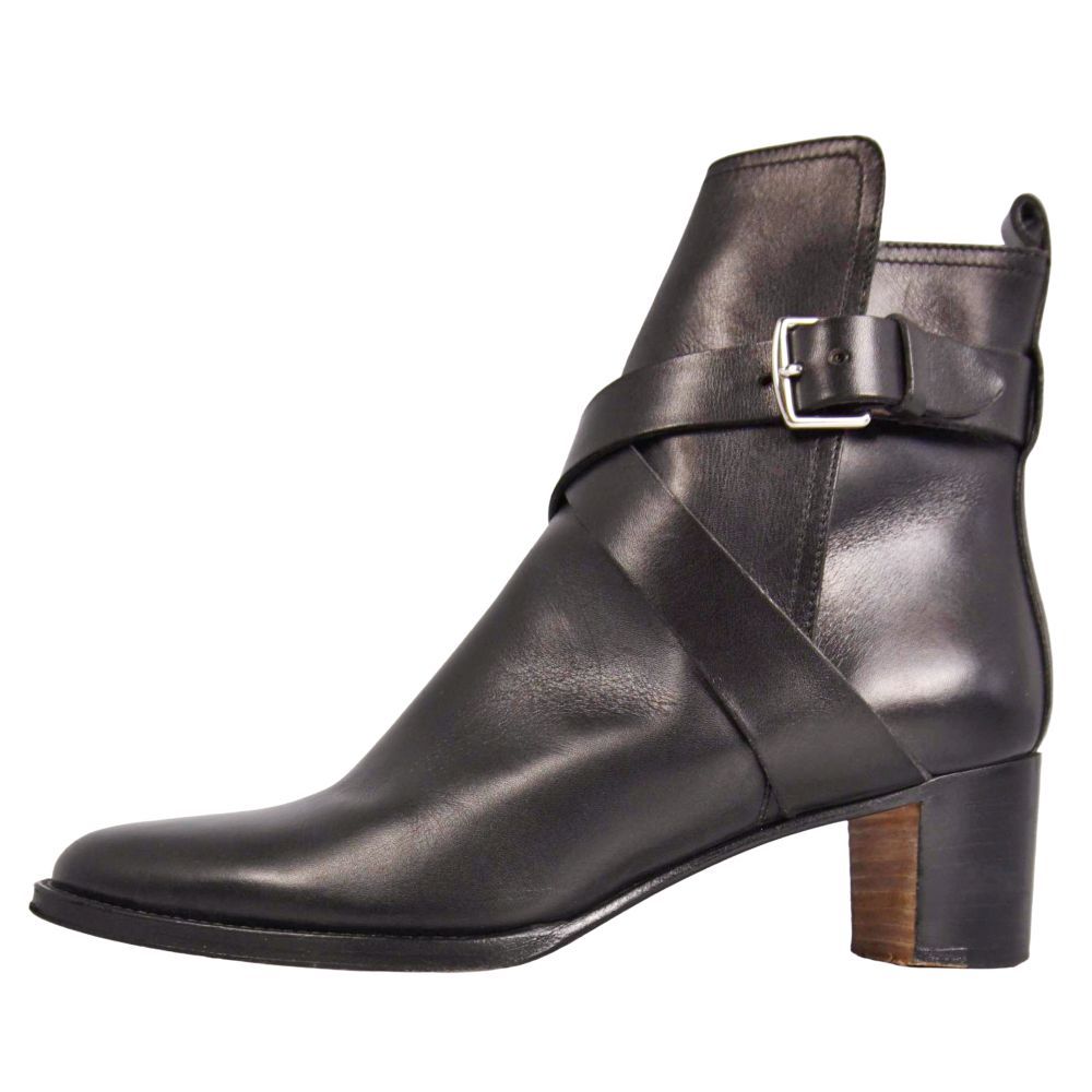 Hermes Boots Short Leather Shoes — view 7