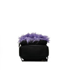 Prada Frankenstein Backpack Black Purple Nylon Fur — view 4