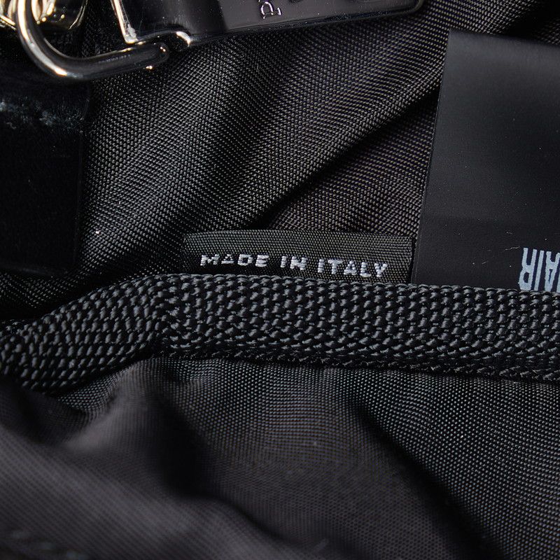 Prada Frankenstein Backpack Black Purple Nylon Fur — view 8
