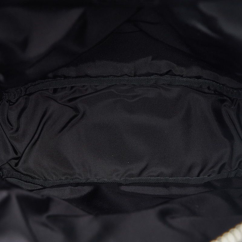 Prada Frankenstein Backpack Black Purple Nylon Fur — view 6