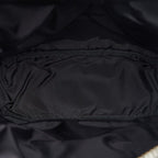 Prada Frankenstein Backpack Black Purple Nylon Fur — view 6