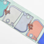 Hermes Twilly Camaille Green Multicolor Scarf — view 8