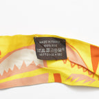 Hermes Twilly Sea Surf and Fun Yellow Multicolor Scarf — view 6