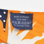 Hermes Twilly Astrology Dot Orange Navy Scarf — view 5