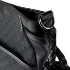 Gucci Shoulder Bag Leather Canvas — view 8