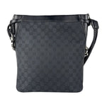 Gucci Shoulder Bag Leather Canvas — view 3