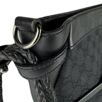 Gucci Shoulder Bag Leather Canvas — view 7