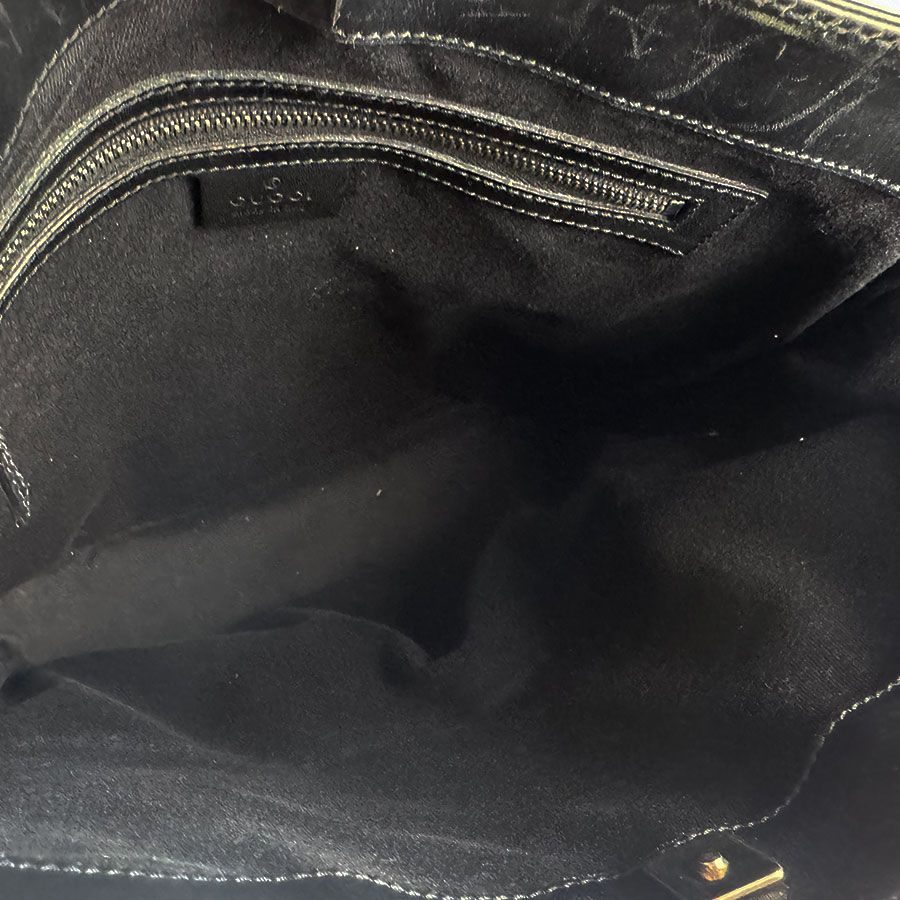 Gucci Shoulder Bag Leather Canvas — view 5