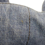 Prada Canapa Denim Handbag Indigo Blue — view 9