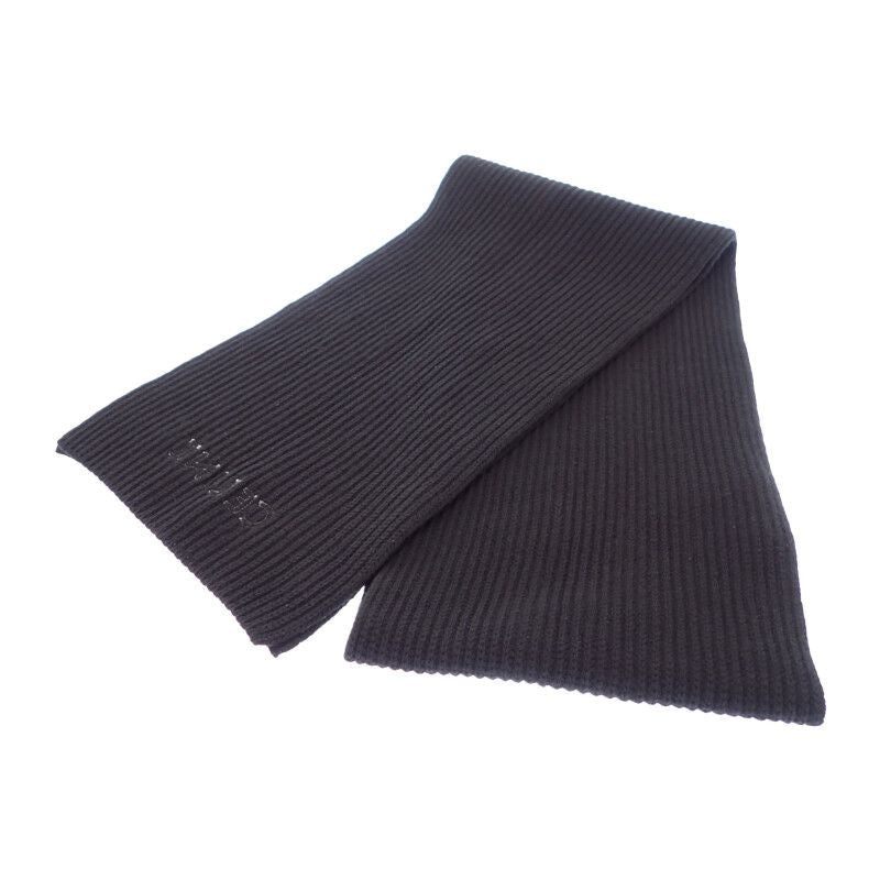 Celine Knit Scarf Wool Black