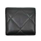 Chanel 19 Small Flap Wallet Black Lambskin Leather Trifold — view 3