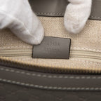 Gucci Micro Guccissima 2-Way Shoulder Bag Gray Leather — view 6