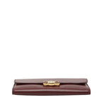 Celine Triomphe Wine Red Gold Leather — view 3