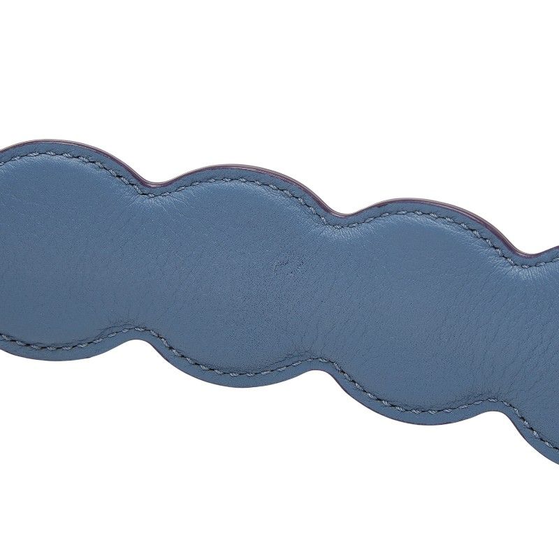 Fendi Strap Yue Studded Light Blue Multicolor Leather — view 4