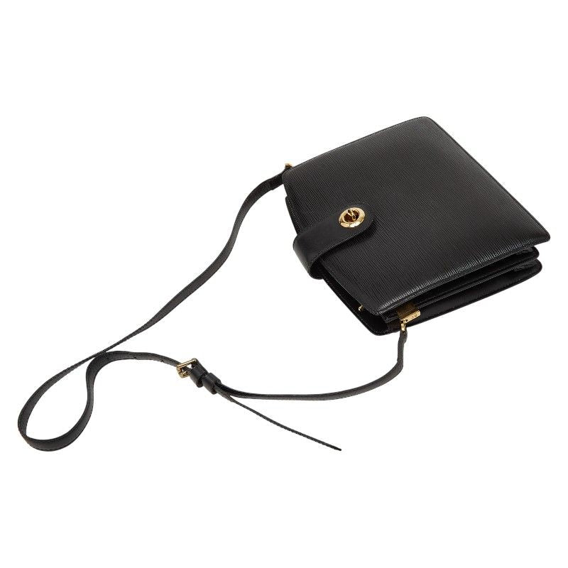 Louis Vuitton Epi Capuchin Black Noir Leather — view 4