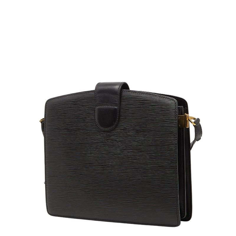 Louis Vuitton Epi Capuchin Black Noir Leather — view 2