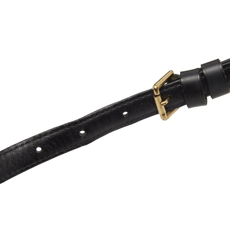 Louis Vuitton Epi Capuchin Black Noir Leather — view 7