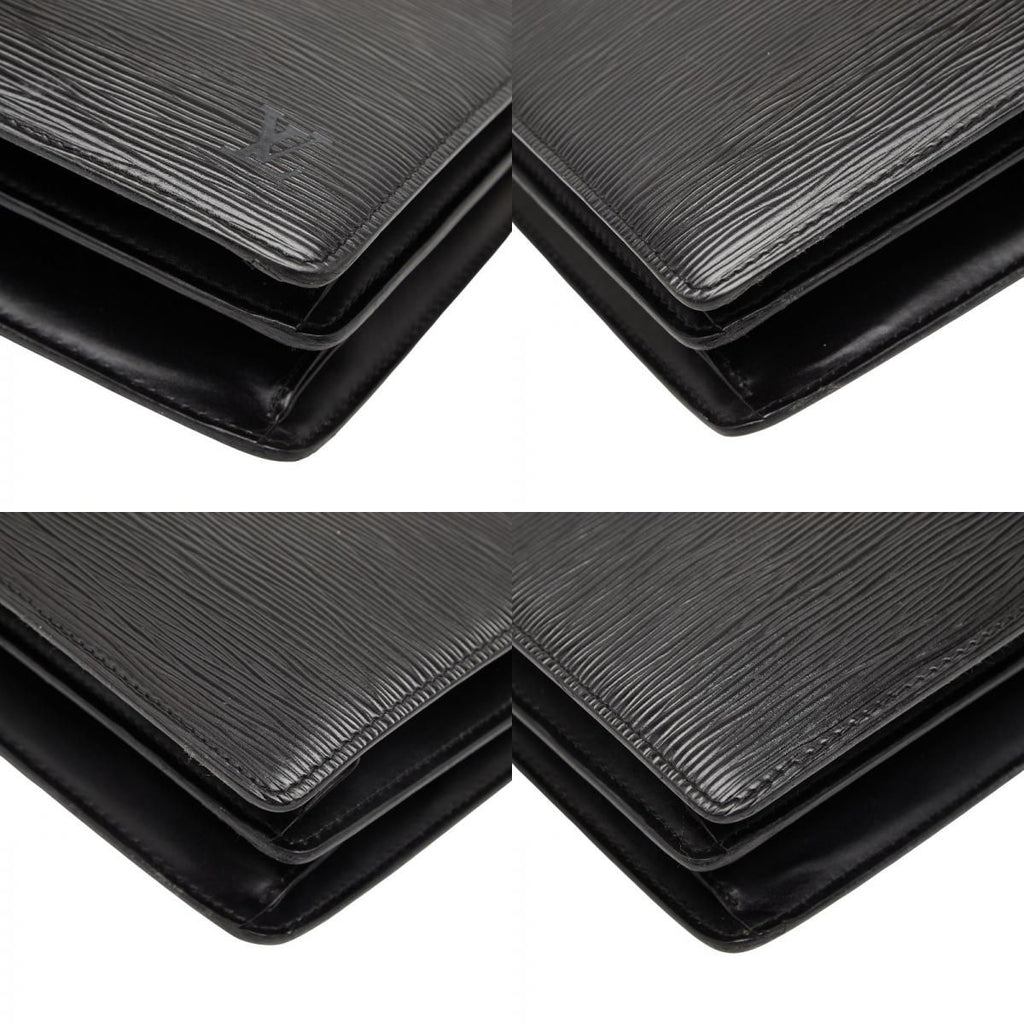Louis Vuitton Epi Capuchin Black Noir Leather — view 9